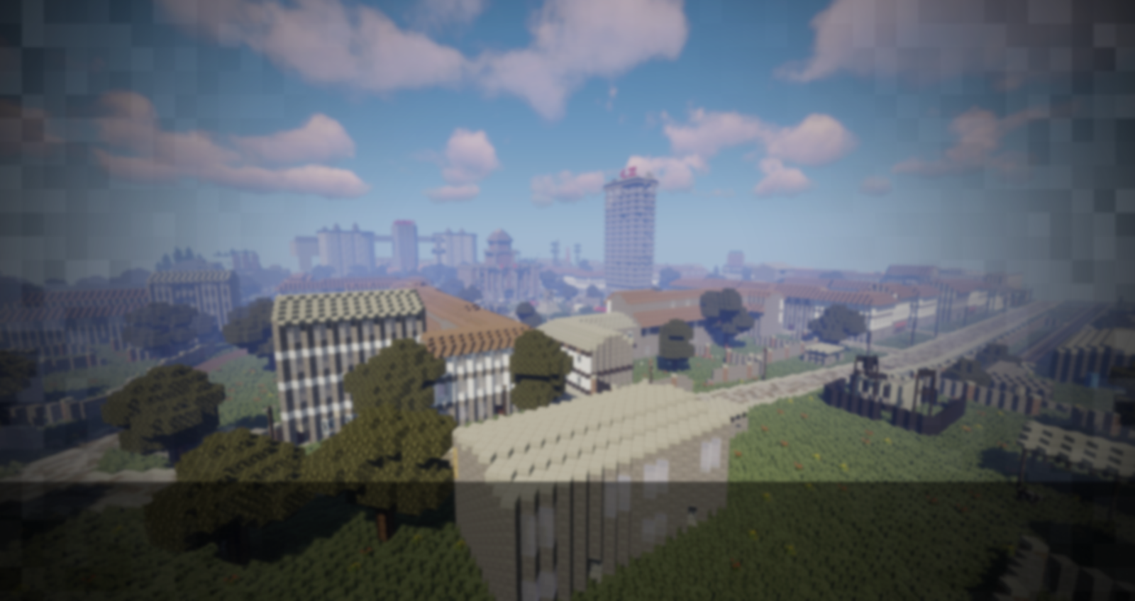 La ville abandonnée de la map UndeadZ